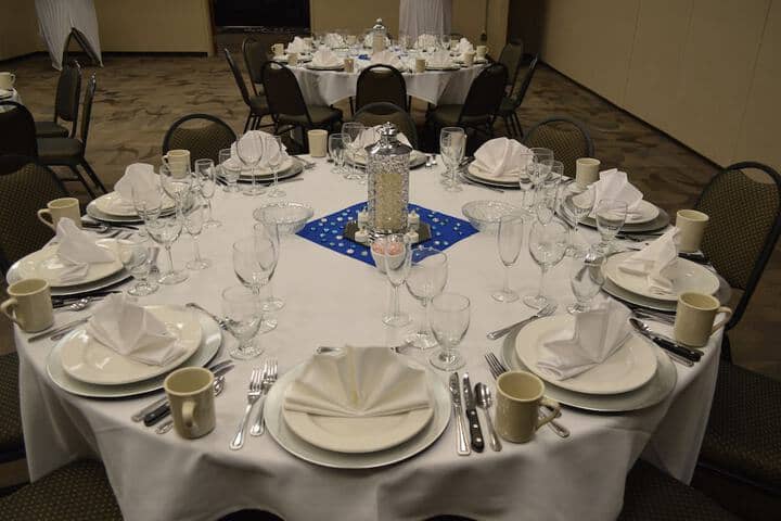 Indoor wedding